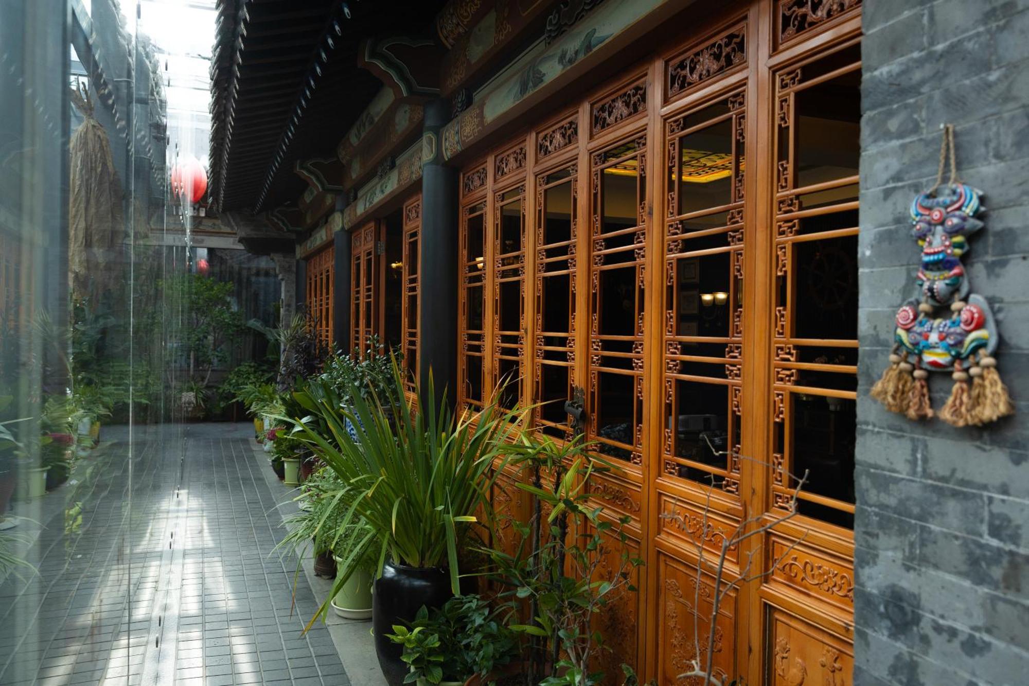 Datong Yunzhong Traditional Courtyard Bagian luar foto