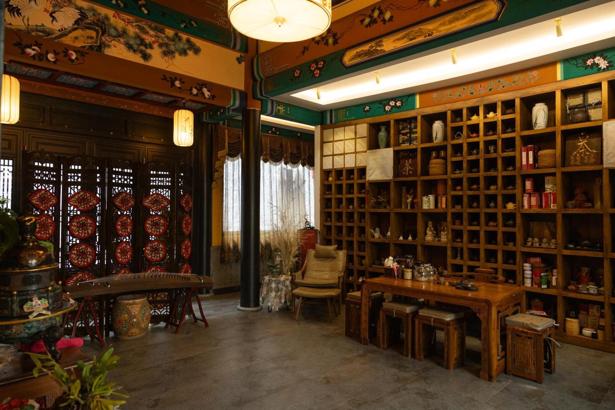 Datong Yunzhong Traditional Courtyard Bagian luar foto