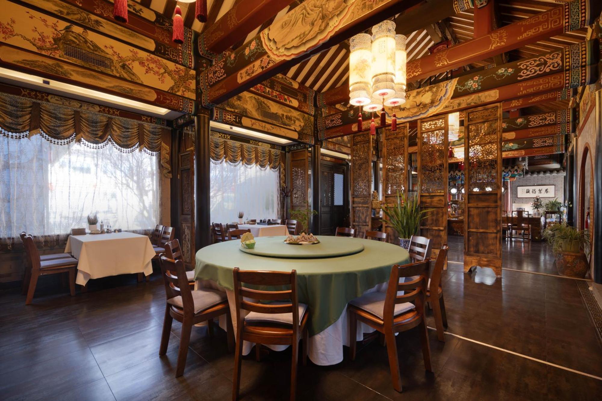 Datong Yunzhong Traditional Courtyard Bagian luar foto
